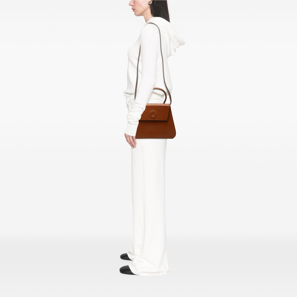 Pre-Loved Celine Embossed Leather Top Handle Bag - Picture 6 of 6